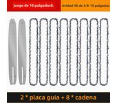 10 Inch 3/8"LP Electric Saw 40 Drive Links Chainsaw Chains Logging Saw Blade Pruning Chain Saw Chain Accessories Wood Cutting
