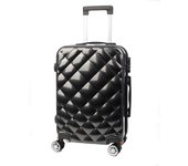 DAM Maleta de cabina Trolley en material ligero de ABS + PC de alta resistencia. Cerradura numérica y 4 ruedas dobles extraíbles y giratorias 360°.  37x24x56Cm