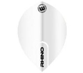 Pluma Winmau Darts Rhino Oval Blanco 6906.101Marca,Winmau,Color,Blanco,Geometria,Pear,Micrones,100Dardos,Plumas,Plumas Winmau
