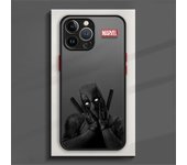 Phone Case for Samsung Note 20 Ultra 10 Plus S23 S22 S21 S20 FE S10E S10 Matte Funda Deadpool Marvel