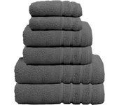 Aicasa Juego de Toallas de Baño 500 G/m² 100% Algodón Adultos Varios Colores