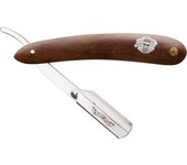 NAVAJA AFEITAR MANGO MADERA : Color - Negro (marca: Barber Line)