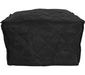 Funda protectora antiadherente para parrilla de barbacoa, 16 x 15 x 9,1 pulgadas, color negro