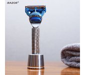 iRAZOR Fusion 5 Layers Razor for Shaving Man Barber Hair Beard Manual Mustache Removal Shaver Washable Detachable Grooming Tools