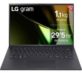 Portátil LG Gram 14ZD90RU-G.AX55B Intel Core i5-1334U/ 16GB/ 512GB SSD/ 14"/ Sin Sistema Operativo
