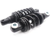 125 8mm Scooter Rear Shock Absorber Black Spring style for China Small Harley Little Citycoco Electric