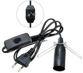 Salt Lamp Cord and Bulb with Dimmer Switch,Original Replacement Cord Bulb for Salt Rock Lamps