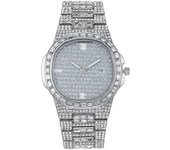 Reloj de señora with calendar Cuadrado y diamantes en Oferta, Modelo Femenino.