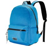 Oh My Pop Cyan Neon Mochila Mesh, Azul