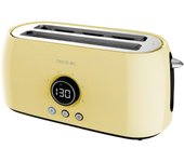 Tostador Cecotec ClassicToast 15000 Extra Double 1500W 4 rebanadas pantalla digital