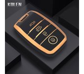 TPU Car Remote Key Case Cover Shell Fob For KIA Sportage Cerato Optima K2 K3 K4 K5 RIO Picanto Soul Sorento Sedona 3 4 Buttons