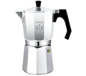 CECOTEC 01670 Cafetera Italiana de Aluminio para 3 Tazas: Aroma y Cuerpo Perfectos