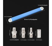 1 set of multifunctional ratchet extension dual-use wrench, mechanical garage tool, multifunctional wrench