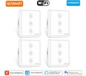 LoraTap Curtain Blinds Pushbutton Switch Tuya Smart Life App Percentage  Control Work with Home Assistant Alexa