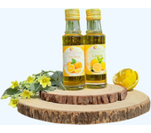 Pack de aceite de oliva con sabor a naranja y limón ecológico.