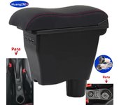 For Smart Fortwo Armrest for Mercedes New Smart 453 Fortwo Forfour Car Armrest box Retrofit parts Interior Storage box 2015-2019
