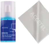 KSC101 Kit Spray Limpiador para Pantallas LCD/OLED/Plasma 200ml + Paño de Microfibra