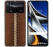 Funda Silicona para Xiaomi POCO X4 Pro 5G diseño Cuero 01 Dibujos