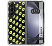 Funda Silicona Antigolpes para Samsung Galaxy Z Fold 5 5G diseño Aguacate Dibujos
