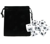 7pc/lot DND Dice Set with Velvet Dice Bag D4,D6,D8,D10,D10%,D12,D20 Colorful Accessories for Board Game,DnD, RPG GYH