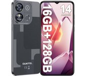 OUKITEL C57 Pro 16GB+128GB/1TB 4G Dual SIM Libre, Móvil Android 14 Pro, Negro