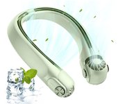 Ventiladores de Cuello recargable, venticadores portátiles sin Aspas, ventilador de enfriamiento de Cuello, ventilador de cuello con flujo de aire de 360 °, mini VENTILADOR DE Cuello Colgante