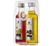 La Chinata - Estuche de Aceite de Oliva Virgen Extra & Vinagre de Jerez DOP (2 x 100 ml) - Botellas de Cristal - Denominación de Origen Protegida (DOP)