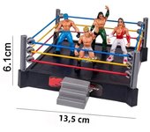 Lightweight children's wrestling toy, portable and fun wrestling ring game, exquisite appearance, children's fun toy