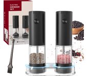 Molinillo de pimienta automático KELITONG, sensor de gravedad: Funciona con pilas secas, fácil de moler sal marina y pimienta, esencial para la cocina, molinillo eléctrico: KYMQ-43B