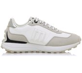 deportivas mujer zinc blanco con cierre cordones y tipo de puntera redonda