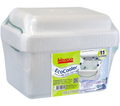 LILI HOME Nevera Portátil Ecocooler 17.2 Litros 38*22*35cm + Acumulador GRATIS Gracias al material EPS, la nevera mantiene una excelente capacidad de aislamiento térmico, asegurando que tus productos se mantengan fríos durante todo el día.