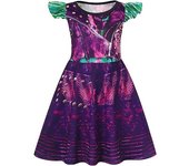Vestidos de princesa para niñas pequeñas, disfraz de Halloween, vestido de fiesta de cumpleaños, trajes de cosplay, ropa de juego de rol