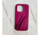 For Iphone 16 15 14 13 12 11 Promax Plus Pro Rhode Hailey Lipstick Lip Balm Lip Gloss Phone Case with Holder Espresso Lipgloss