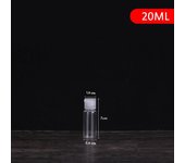 1Pc 5/10/30/50/80/120/200/250 Ml Plastic Transparent Bottle Refillable Butterfly Cap Makeup Tool Sub-bottling Clamshell Bottle