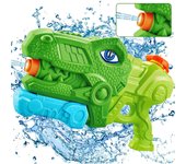 Pistola de Agua niños - Pistola Agua de Modelado de Dinosaurios Potente, 6-11 Metros de Alcance, Juguetes para niños para Verano, Playa, Piscina Al Aire Libre