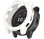 Para Garmin Tactix 7 AMOLED TPU parachoques case cubierta Reloj Marcos protector with Placa de Dial