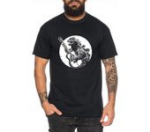 Godzilla Rocks Men's T-Shirt Gojira Japan Nippon Kaiju Kanji Tokyo Shirt