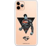 Funda original compatible con iPhone 11 Pro Max con un diseño de JL Superman Triangular