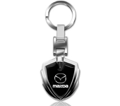 3D Metal Car Logo Key Rings Keyring Keychain For Mazda 2 3 4 5 6 7 8 323 626 CX-3 5 8 9 MS MX-5 30 RX-8 BT-50 ATENZA ATENZA R360