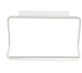 Toallero Colgante Toallero Organizador Baño Armario Armario Armario Percha De Plástico Sin Marcas Colgando Tela Cocina Blanco-