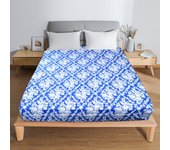 Textilwi -  Funda de Colchón Estampada para Cama 90/105/135/150cm con Cierre de Cremallera, Fácil de Colocar,100% Poliéster,Suave y Transpirable.