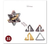 Metal Puzzle Brain Teasers Grow the Intellect Box Unwrapped Toys For Kids Adults Fidget For Logica Games
