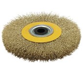 ESCOVA CIRCULAR 150x22mm ONDULADO FC150 MOTA