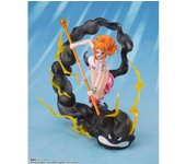 Figura tamashii nations figuarts zero one piece nami lightning blast ver. extra battle 17cm