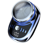 Mini Electric Shaver USB Charging Pocket Travel Razor Portable Wireless Detachable Shaver with Digital Display Beard Razor