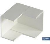 Cofan - Ángulo Exterior Minicanal Eléctrico PVC | Varias Medidas | Grado IP 40