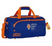 Bolsa de Deporte Valencia Basket Azul Naranja (50 x 25 x 25 cm)