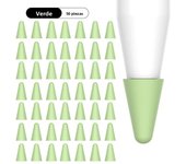 50Pcs/set Tip Cover for Apple Pencil 2nd 1st Generation Nib Case Candy Color Stylus Pen Point Sleeve Silicone Protective Cover