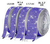 1 Yard Crystal Diamond Sticker Rhinestone Strip Sheet Self Self Adhesive Ribbon DIY Handmade Arts Crafts Car Phone Decoration