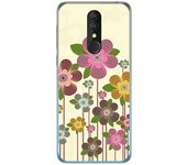 Tumundosmartphone Funda Gel Tpu para Alcatel 3 2019 diseño Primavera En Flor Dibujos